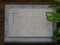 Struma Military Cemetery - Owen, G E